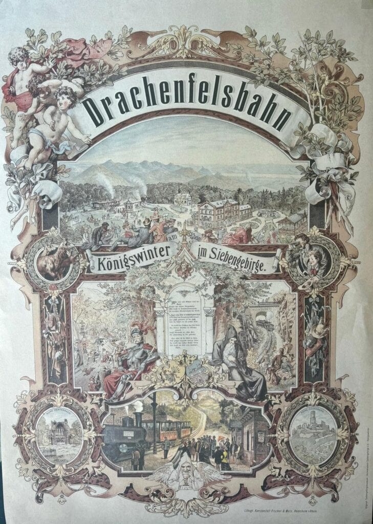 Koenigswinter-Drachenfelsbahn Poster